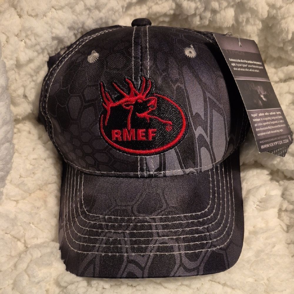Rocky Mountain Elk Foundation OC Gear Velcroback Hat - New